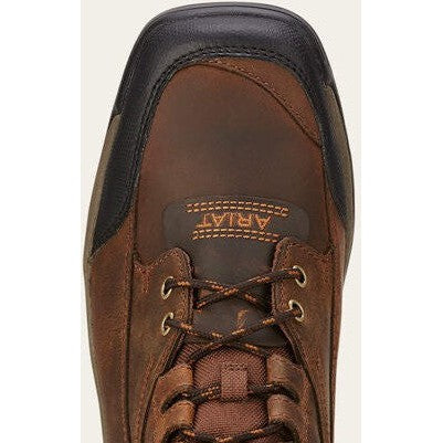 Ariat Men's Terrain Wide Square Toe Steel Toe Work Boot -Brown- 10016379  - Overlook Boots