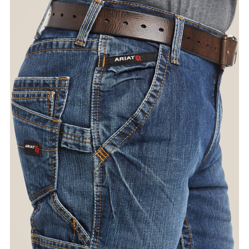 Ariat Men's FR M4 Relaxed Workhorse Boot Cut Jean Flint - 10017262 - Overlook Boots