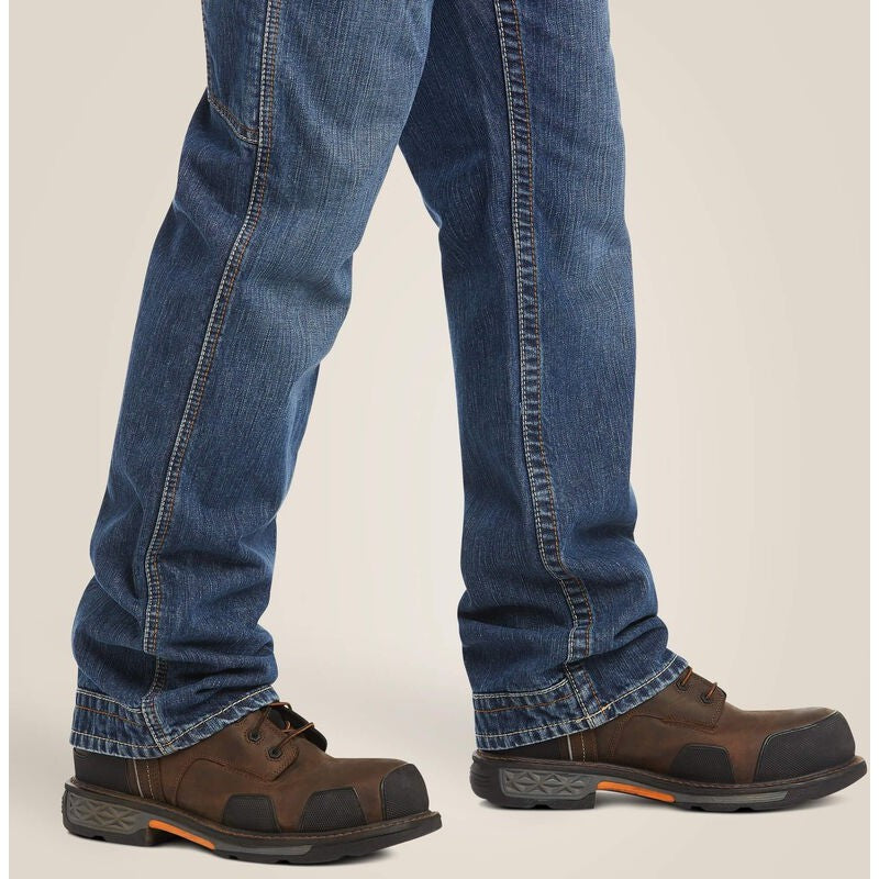 Ariat Men's FR M4 Relaxed Workhorse Boot Cut Jean Flint - 10017262 - Overlook Boots