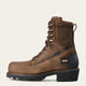 Ariat Men's Powerline 8" Waterproof Composite Toe Work Boot - Brown - 10018566 - Overlook Boots