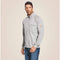 Ariat Men's Flame Resistant Rev 1/4 Zip Top Flame Resist Fleece Silver - 10022334 Small / Silver Fox Heather / Standard - Overlook Boots