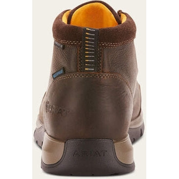 Ariat Men's Edge Lte Comp Toe Waterproof Work Boot - Dark Brown - 10024956  - Overlook Boots