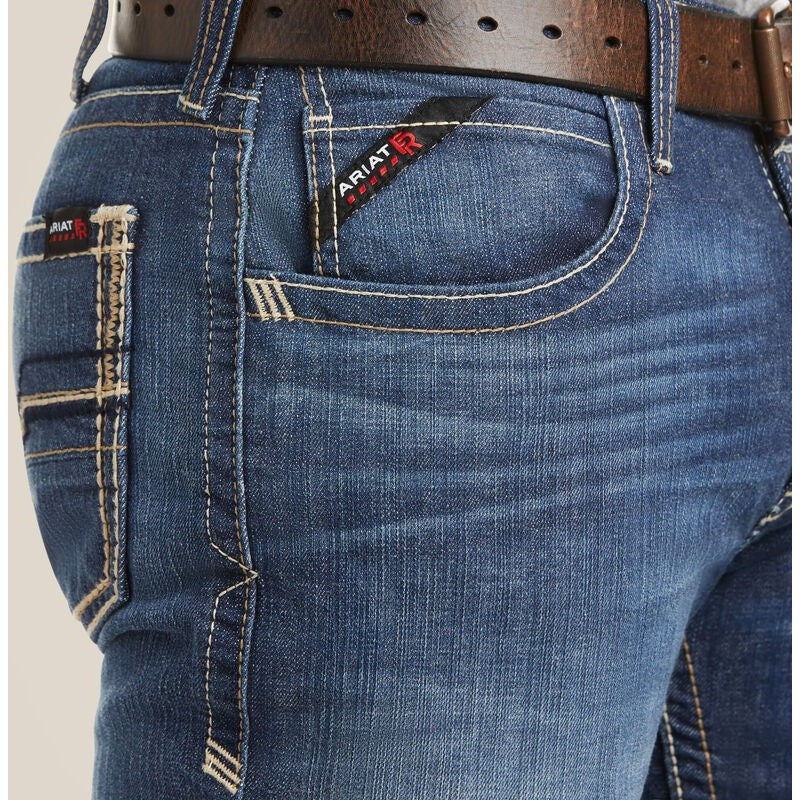 Ariat Men's Flame Resistant M5 DuraStretch Stackable Straight Leg Jean Ryley - 10026004 - Overlook Boots