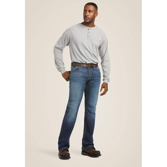 Ariat Men's Flame Resistant M5 DuraStretch Stackable Straight Leg Jean Ryley - 10026004 - Overlook Boots
