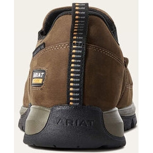 Ariat Men's Edge Lte Slip On Sd Composite Toe Work Shoe- Brown - 10029530 - Overlook Boots