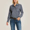 Ariat Women's Featherlight Flame Resist Work Shirt Gunmetal - 10030335 Small / Gunmetal - Overlook Boots
