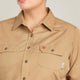 Ariat Women's Featherlight Flame Resist Work Shirt Khaki - 10030336 - Overlook Boots