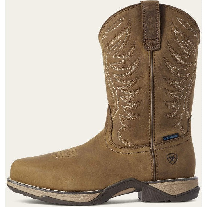 Ariat Women's Anthem Comp Toe Western Work Boot -Brown- 10031664 5.5 / Medium / Brown - Overlook Boots