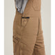 Ariat Men's Rebar DuraCanvas Stretch 110G Insulated Bib Khaki - 10032505 - Overlook Boots