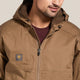 Ariat Men's Rebar DuraCanvas Water Repellent Jacket Khaki - 10032964 - Overlook Boots