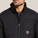 Ariat Men's Rebar Valiant Stretch Canvas Insulated Jacket Black - 10032975 Small / Black / Standard - Overlook Boots