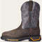 Ariat Men's Big Rig Composite Toe Western Work Boot -Coffee- 10033966 6.0 / Wide / Iron Coffee - Overlook Boots