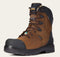 Ariat Men's Outlaw 8" Carbon Toe Waterproof 400G Insulated Puncture Resistant Work Boot - Brown - 10033997 7.0 / Medium / Brown - Overlook Boots