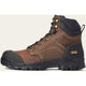 Ariat Men's Treadfast 6" Steel Toe Slip Resistant Work Boot - Brown - 10034671  - Overlook Boots