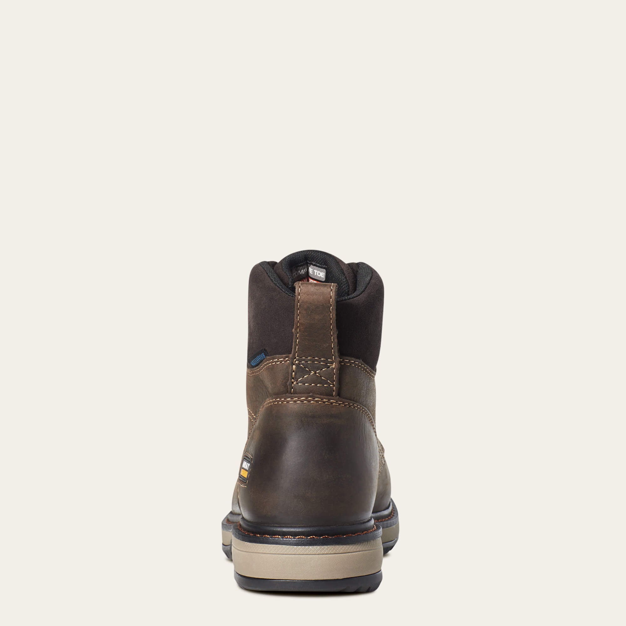 Ariat Women's Riveter 6" Comp Toe CSA WP PR Work Boot - Brown - 10035773  - Overlook Boots