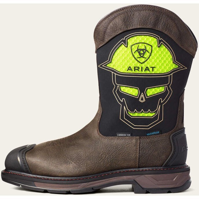 Ariat Men's WorkHog Xt VenTek Bold Carbon Toe WP Work Boot -Coffee- 10035881  - Overlook Boots