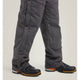 Ariat Men's Rebar DuraCanvas Stretch 110G Insulated Bib Gray - 10036680 - Overlook Boots