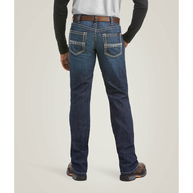 Ariat Men's Flame Resistant M5 DuraLight Stretch Coltrane Straight Leg Jean Billings - 10036687 - Overlook Boots