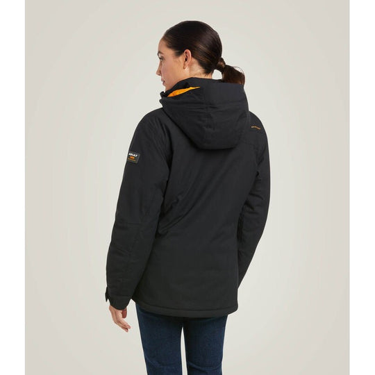 Ariat Women's Rebar Storm Fighter 2.0 Waterproof Jacket Black - 10037606 - Overlook Boots