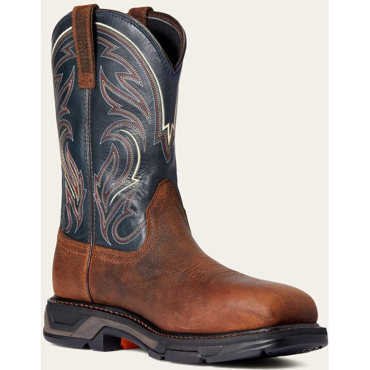 Ariat Men's WorkHog Xt Cottonwood Cabon Toe Western Work Boot - Brown - 10038317 7 / Medium / Brown - Overlook Boots