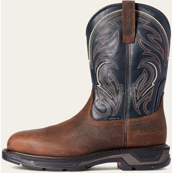 Ariat Men's WorkHog Xt Cottonwood Cabon Toe Western Work Boot - Brown - 10038317  - Overlook Boots