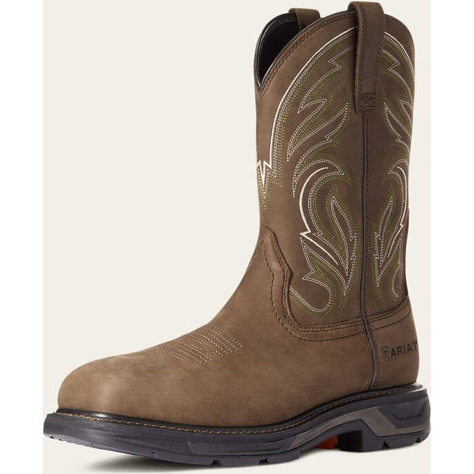 Ariat Men's WorkHog Xt Cottonwood CT Western Work Boot -Brown- 10038318  - Overlook Boots