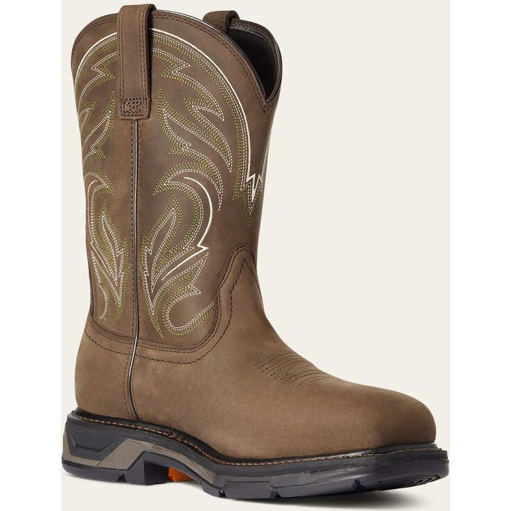 Ariat Men's WorkHog Xt Cottonwood CT Western Work Boot -Brown- 10038318 7 / Medium / Brown - Overlook Boots