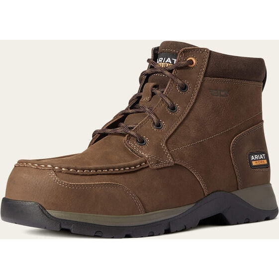 Ariat Men's Edge Lte Chukka Static Dissipating Composite Toe Work Boot - Brown - 10038398 - Overlook Boots