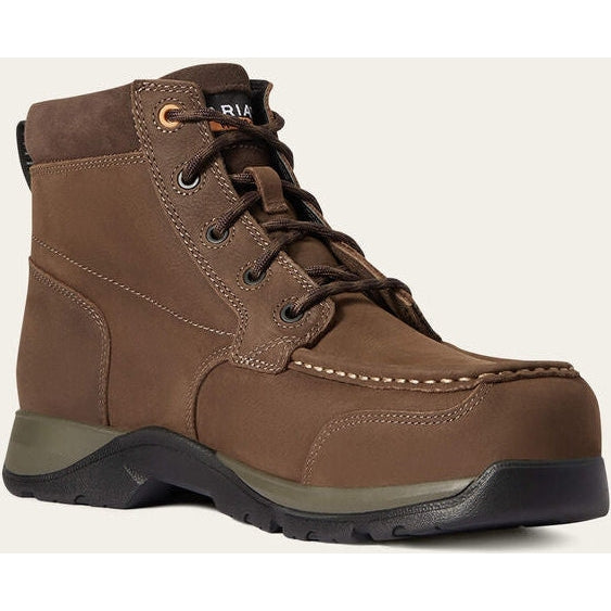 Ariat Men's Edge Lte Chukka Static Dissipating Composite Toe Work Boot - Brown - 10038398 7 / Medium / Brown - Overlook Boots
