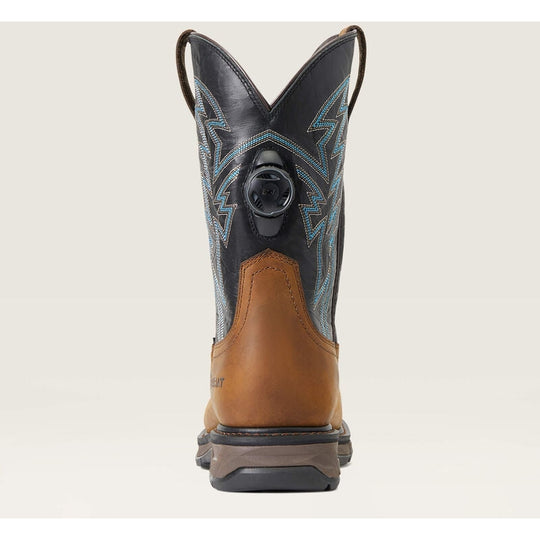 Ariat Men's WorkHog Xt BOA Carbon Toe Western Work Boot -Dark Earth- 10038923  - Overlook Boots