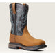 Ariat Men's WorkHog Xt BOA Carbon Toe Western Work Boot -Dark Earth- 10038923 7.0 / Medium / Brown - Overlook Boots