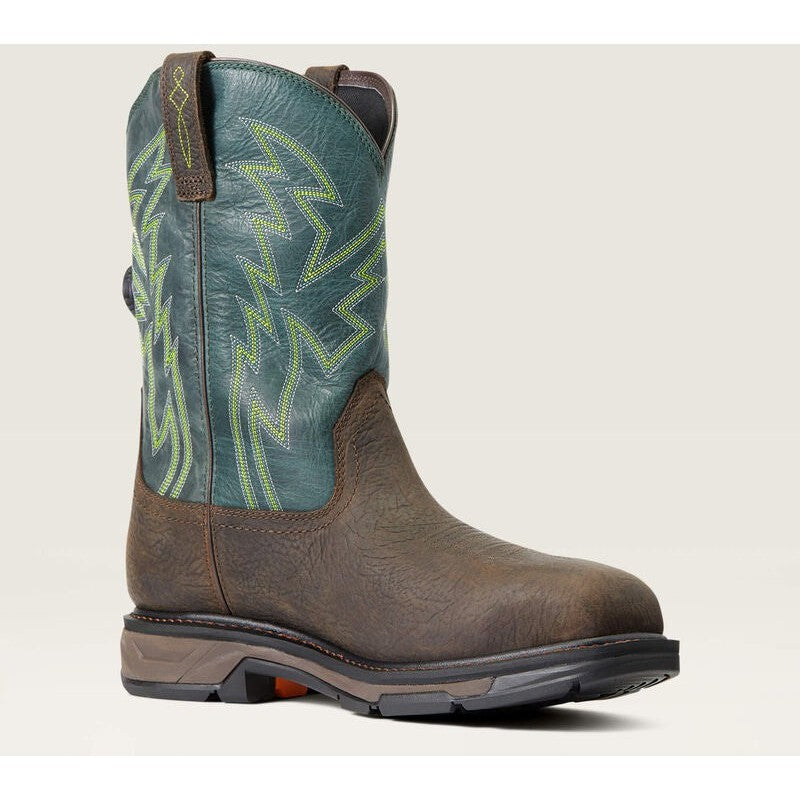Ariat Men's WorkHog Xt Boa Carbon Toe WP Western Work Boot - Brown - 10038924 7 / Medium / Brown - Overlook Boots