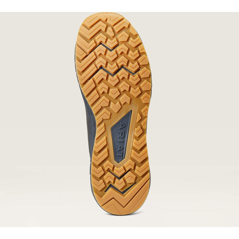 Ariat Men's Outpace CT Safety Slip Resist Work Shoe -Gunmetal- 10040282  - Overlook Boots