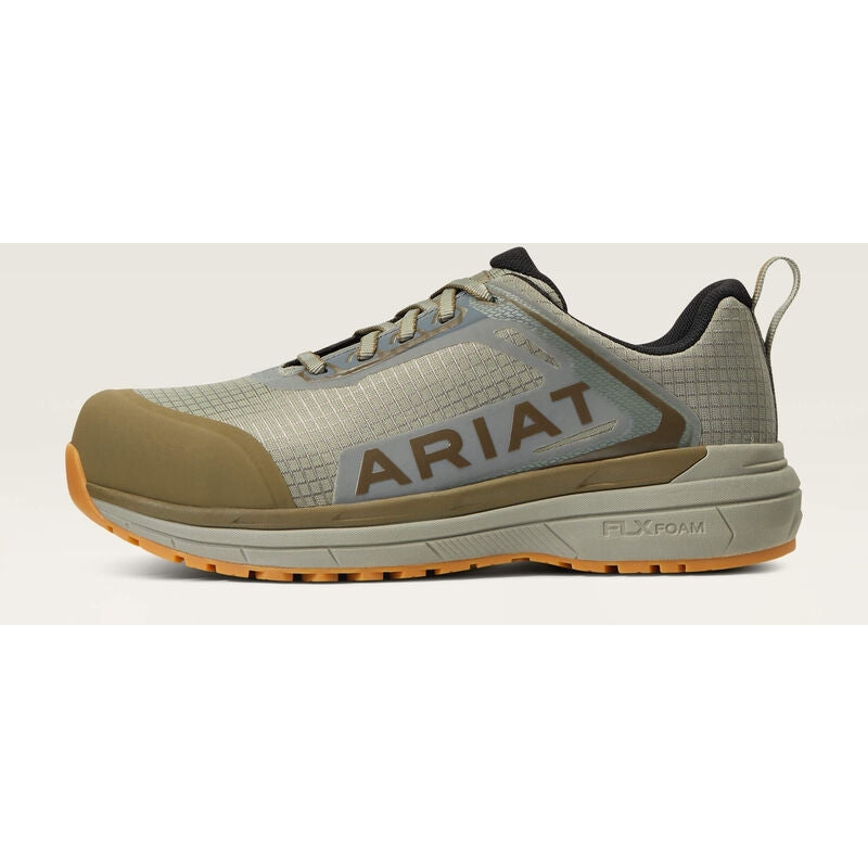 Ariat Women's Outpace CT Safety Slip Resist Work Shoe - Willow - 10040322  - Overlook Boots