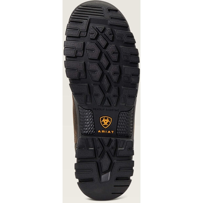 Ariat Women's Treadfast 6" Steel Toe Waterproof Slip Resistant Work Boot - Brown - 10040405 - Overlook Boots