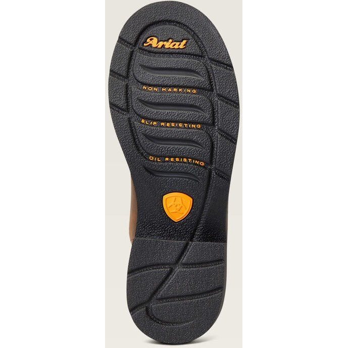 Ariat Women's Fatbaby Pull On Steel Toe Work Boot -Brown- 10040431  - Overlook Boots