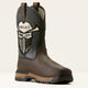 Ariat Men's Rebar Flex VentTEK 10" Composite Toe Western Work Boot- 10040432 7.0 / Medium / Brown - Overlook Boots