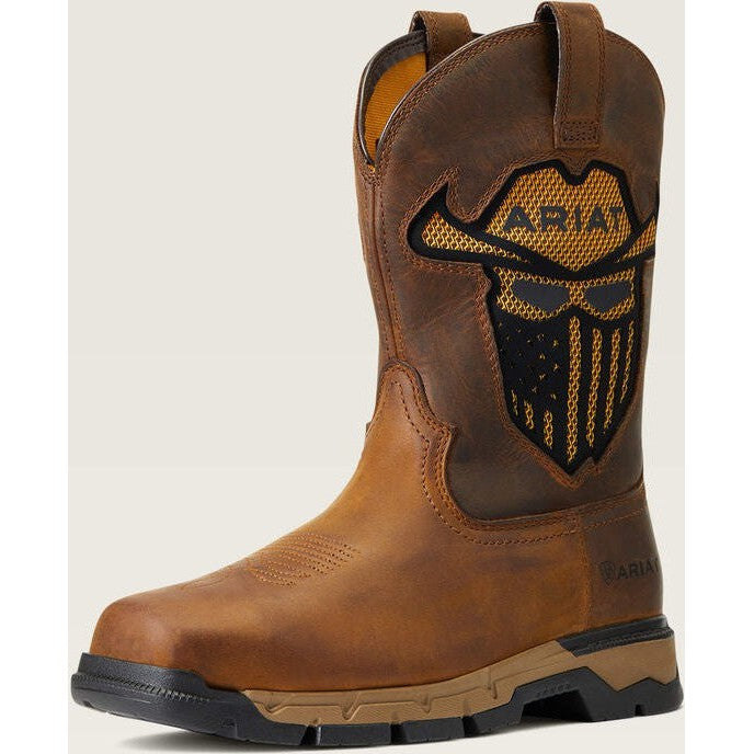 Ariat Men's Rebar Flex VentTek ST Incognito Western Work Boot -Dark- 10040436  - Overlook Boots