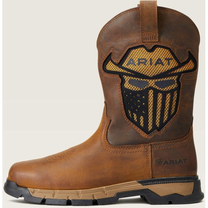 Ariat Men's Rebar Flex VentTek ST Incognito Western Work Boot -Dark- 10040436  - Overlook Boots