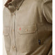 Ariat Men's Air Inherent Flame Resist Work Shirt Khaki - 10040900 - Overlook Boots