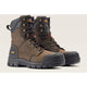 Ariat Men's Treadfast 8" Steel Toe Waterproof Slip Resistant Work Boot - Brown - 10042496 - Overlook Boots