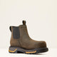 Ariat Men's Big Rig Chelsea Waterproof Composite Toe Work Boot - Brown - 10042544 - Overlook Boots