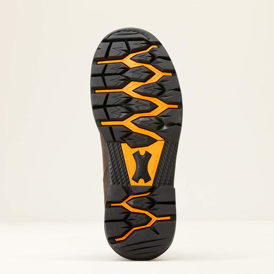 Ariat Men's Big Rig Chelsea Soft Toe Waterproof Work Boot - Iron Coffee - 10042545 - Overlook Boots