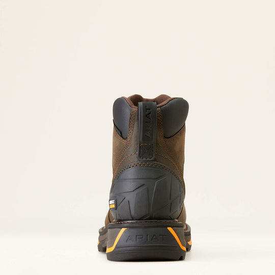 Ariat Men's Big Rig 6" Waterproof Composite Toe Work Boot - Brown - 10042550 - Overlook Boots