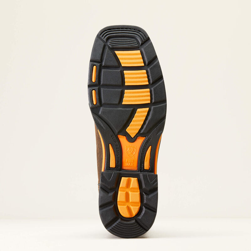 Ariat Men's WorkHog CSA CT Waterproof Ins Western Work Boot -Brown- 10042552  - Overlook Boots