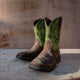Ariat Men's Sierra Shock Shield Western Work Boot -Brown- 10042555  - Overlook Boots