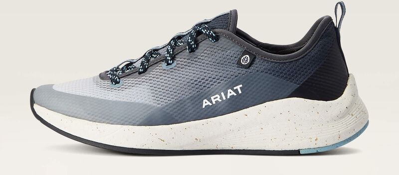 Ariat Women's ShiftRunner Soft Toe Slip Resist Work Shoe - Grey - 10042566  - Overlook Boots