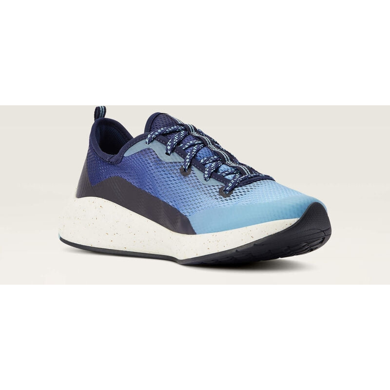 Ariat Women's ShiftRunner Soft Toe Slip Resist Work Shoe - Blue - 10042567 5.5 / Medium / Blue - Overlook Boots