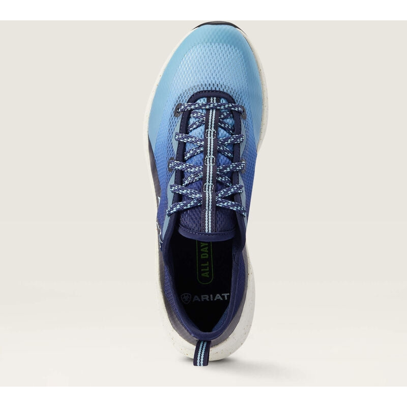 Ariat Women's ShiftRunner Soft Toe Slip Resist Work Shoe - Blue - 10042567  - Overlook Boots