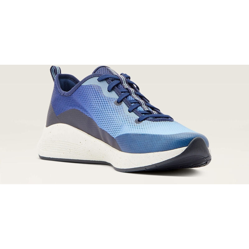 Ariat Men's ShiftRunner Soft Toe Slip Resistant Work Shoe - Blue - 10042569 7 / Medium / Blue - Overlook Boots